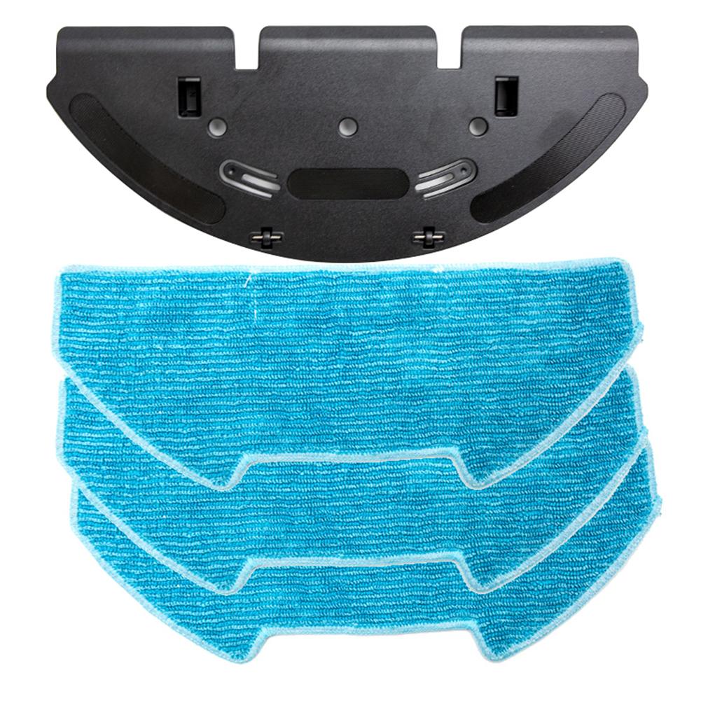 Mop Bracket With Pads Mop Pads Kit Replacement For BObsweep Dustin For Ultra-Vision For RC400 Sweeper Vacuum Cleaner Accessories