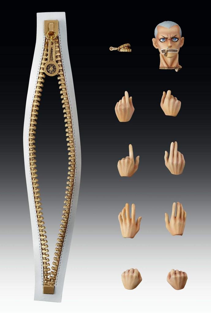 Super Action Statue Bizarre Adventure Part Bruno Bucciarati 160mm PVC ABS Nylon Painted Action Figure "JoJo's 5" Approx. & &