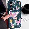 Butterfly Print Case For Samsung S26 S25 Ultra S24 S23 Plus S22 S21 FE A54 A15 A25 A35 A55 A16 A26 A36 A56 A17 A27 A37 A57 5G Shockproof Cover