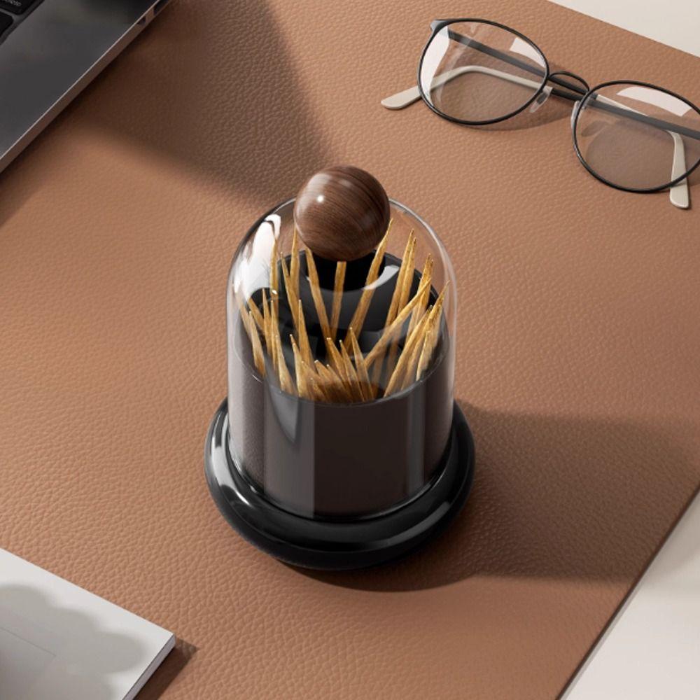 Plastic Dental Floss Case Retro Toothpick Storage Box Creative Swab Toothpick Holder  Living Room