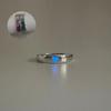 Japanese-Korean Elemexsu Luminous Adjustable Couple Rings