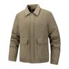 Mens Fall Winter Wrinkle-Free Fashion Workwear Detroit Jacket Collar Casual High Quality