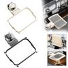 New Suction Cup Kitchen Sink Filter Rack Foldable Multi-Purpose Sink Strainer Mesh Bag Stand Garbage Mesh Bag