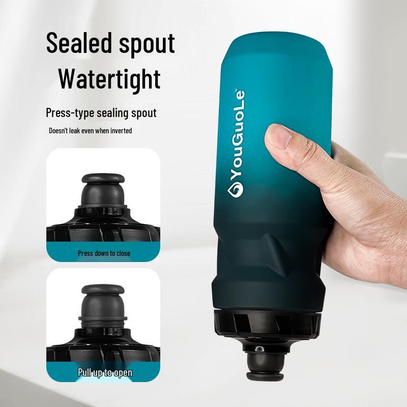 Bicycle Squeeze Water Bottle - Large Capacity PP5 for Outdoor Mountain & Road Biking