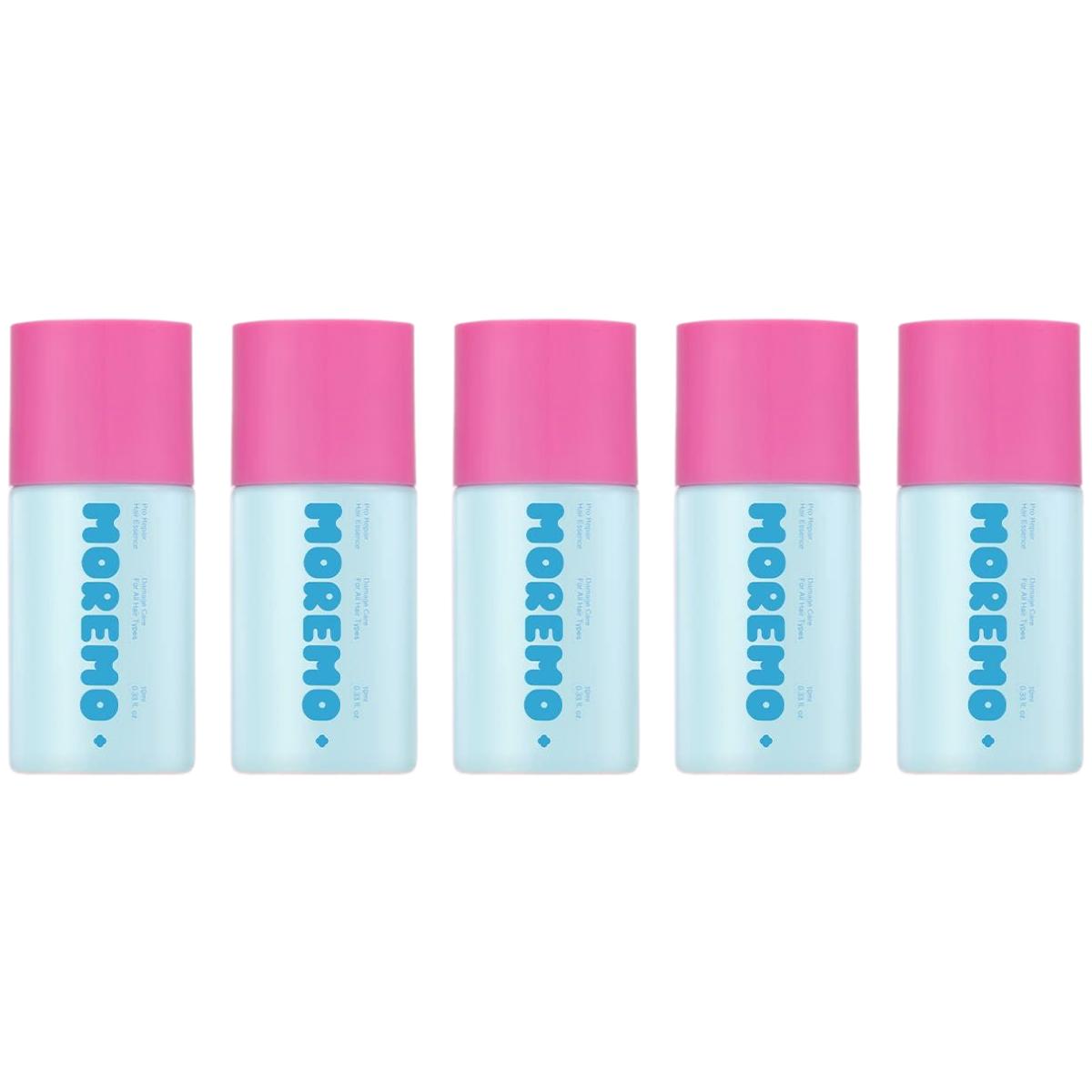 

Moremo Pro Repair Hair Essence Peony Floral Miniature 10ml x 5pcs (Hydrating & Nutritive Silk Oil)