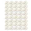 40Pcs Paper Clip Golden Apples Shape Creativity Personality Large Size Craft Paperclip for Home Offi