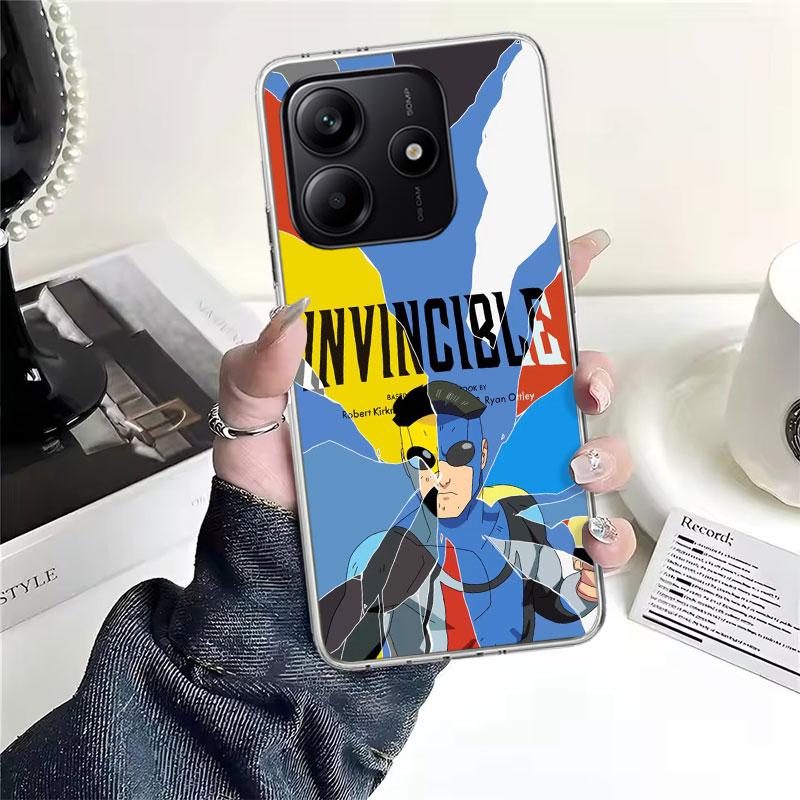 

Cool I-Invincible Soft Phone Case For Xiaomi Redmi Note 15 14 14S 13 12 Pro Plus 12S 11 11S 11E 10 10S 11T 5G Fundas Coque Redmi Redmi Note 10 Pro 4G
