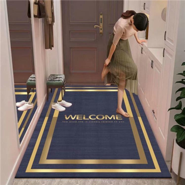 Entrance Door Floor Mat Large Entrance Dirt Resistant Door Mat Household Carpet Entrance Mat