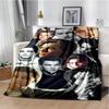 Coperta stampata Titanic Leonardo DiCaprio Coperta calda morbida e confortevole per casa viaggio letto coperta da picnic regalo di compleanno