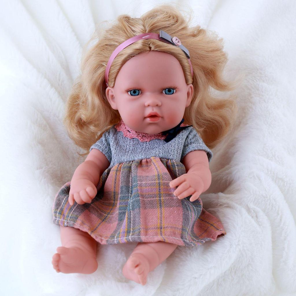 12" Realistic Soft Enamel Reborn Baby Doll Toy