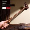 Wood Long-Handled Scratcher, Solid Wood, Self-Massage Tool for the Elderly, Back Tapping, Massage, Meridian and Acupoint Tapping, Buddha Hand Massage