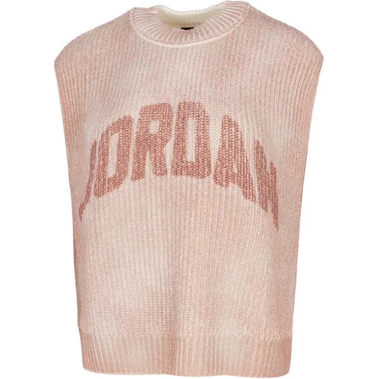 Jordan Women s Flight Knit Vest Pink HQ9191-200 S