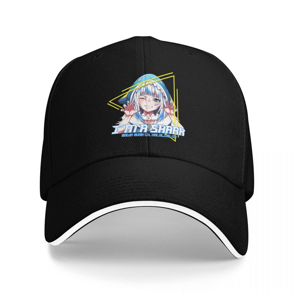 Baseball Caps Idol Showdown Hololive Gawr Gura Customized Men Women Casual Spring Caps