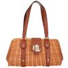 Ralph Lauren [Excellent Condition] Rattan Medium Lilly Turnlock Basket Bag/ Handbag BrownUsed