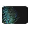 Peacock Feathers Doormat Kitchen Entrance Home Floor Mat Non-slip Carpet Rug for Balcony Footpad Mats
