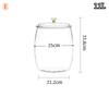 Spacious Transparent Storage Jar for Kitchen Pantry Organize Grocery Essentials in Style