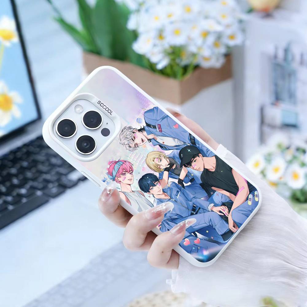 W-Webtoon-EACE  Phone Case For IPhone 16 17 15 14 12 13 Pro Max white Color Shockproof Cover