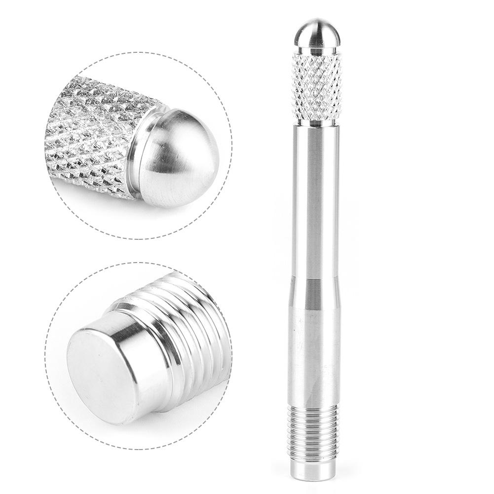 Tire Positioning Pin Wheel Fitting Removal Alignment Tool Nut Bolt Lugs M14x1.5 UniversalSilver