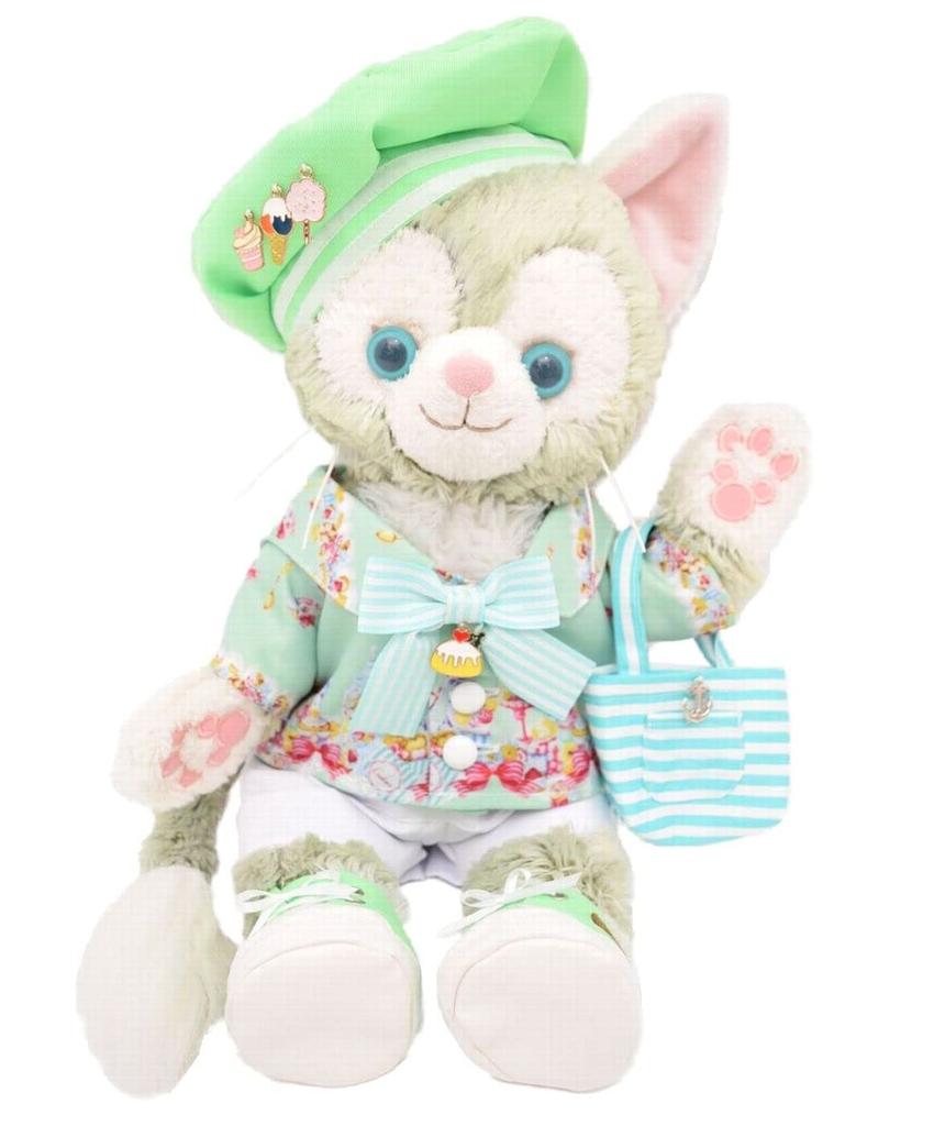 Teddy Bear Mail Order Alice Gelatoni Costume with Tote Desert Size Small Dress-Up Bag, Sailor, (No Body)