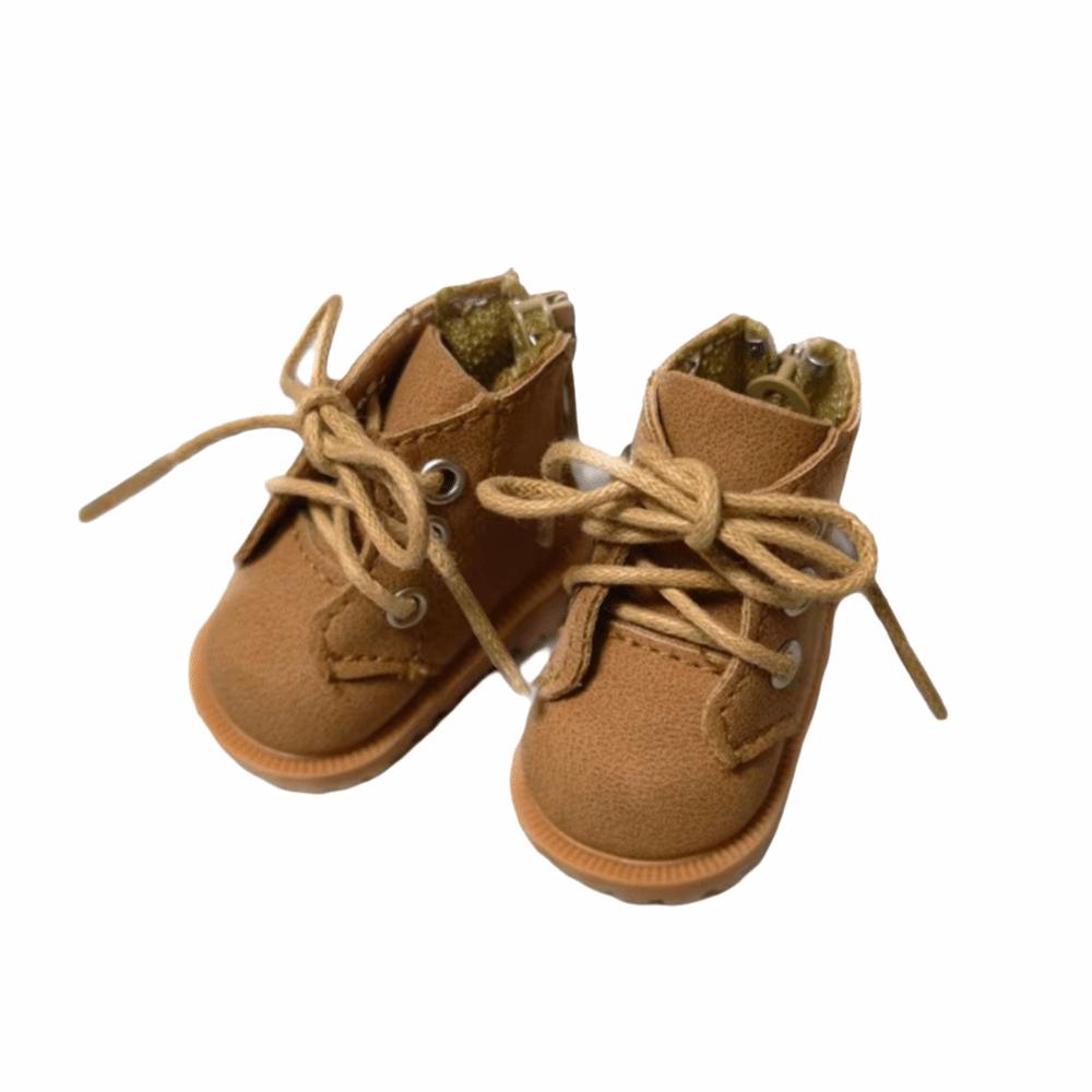 5*2.9*3.8cm BJD Boots Leather Material Zsiga Doll Boots Toy Shoe Accessories  Accessory Replacement