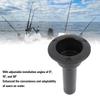Boat Fishing Rod Cup Holder 224mm Anti Aging Easy To Use Fishing Rod and Cup Holder Adjustable Angles  for Yacht Ship