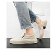 Classic Canvas Men's Summer Thin Breathable Casual Flat Platform Shoes Linen Sneakers Men Loafers Shoes Driving Shoes