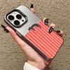 Artistic Black Cat Striped Pattern Laser Phone Case For iPhone 17 15 14 Pro Max Plus 17 Air 16 13 12 Mini 11 Pro Max Cover Funda