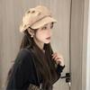 Korean Style Pleated Cloud Beret for Women – Trendy Octagonal Hat for a Smaller Face Appearance