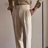 Men's Slim Straight Casual Trousers - Autumn Korean Style