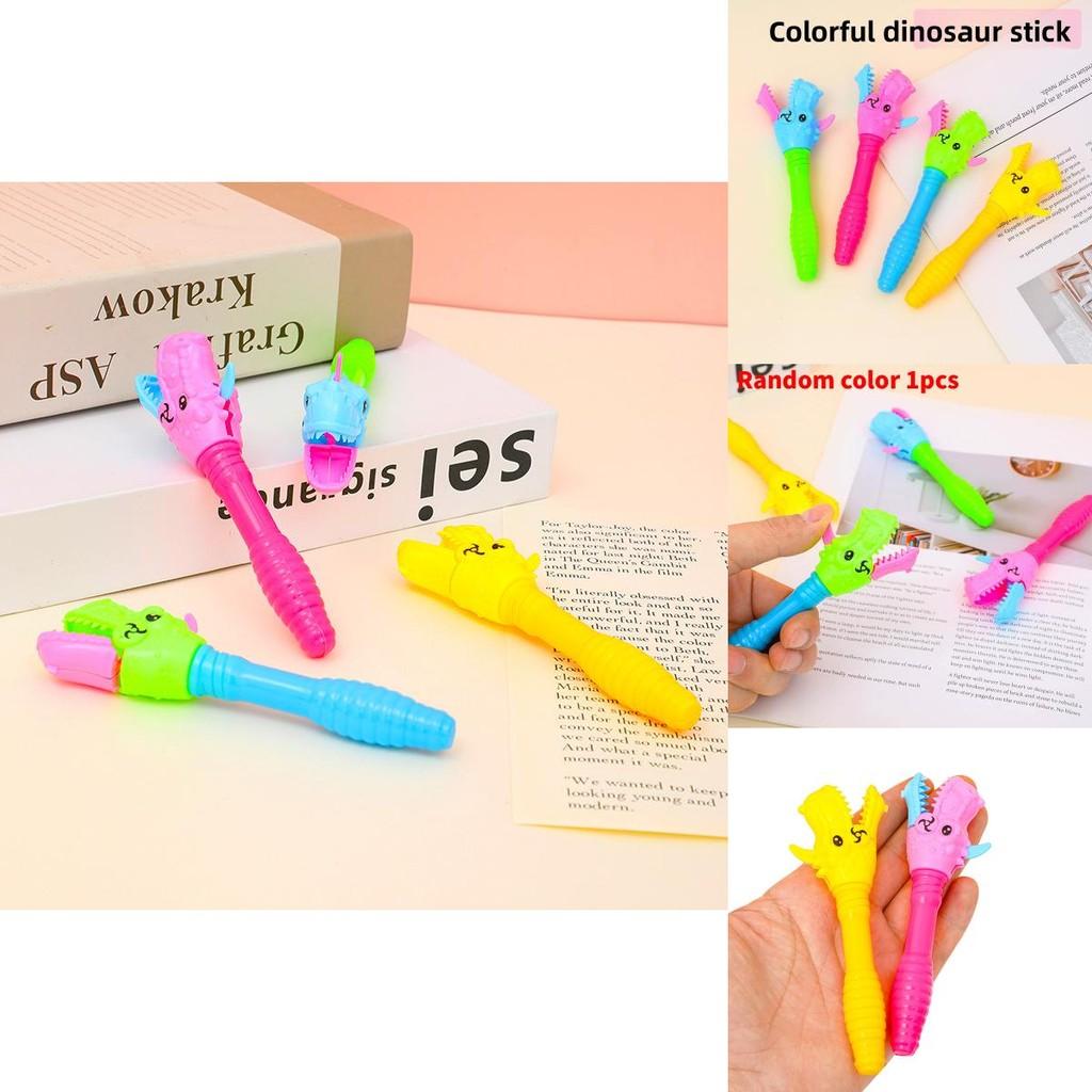 Creative Dinosaur Bite Hand Toy With Plastic Play Set For Childrens Pretend Play Gift