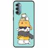 For Moto Edge 2022 Case Silicone Luxury Cartoon TPU Bumper For Motorola Edge (2022) Soft Phone Cover Shell on for MotoEdge Dog