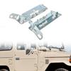 1 Par de Maçanetas Externas Cromadas para Land Cruiser FJ40 BJ40 BJ42 FJ45 HJ45 HJ47 Compatível com Especificações de Fábrica