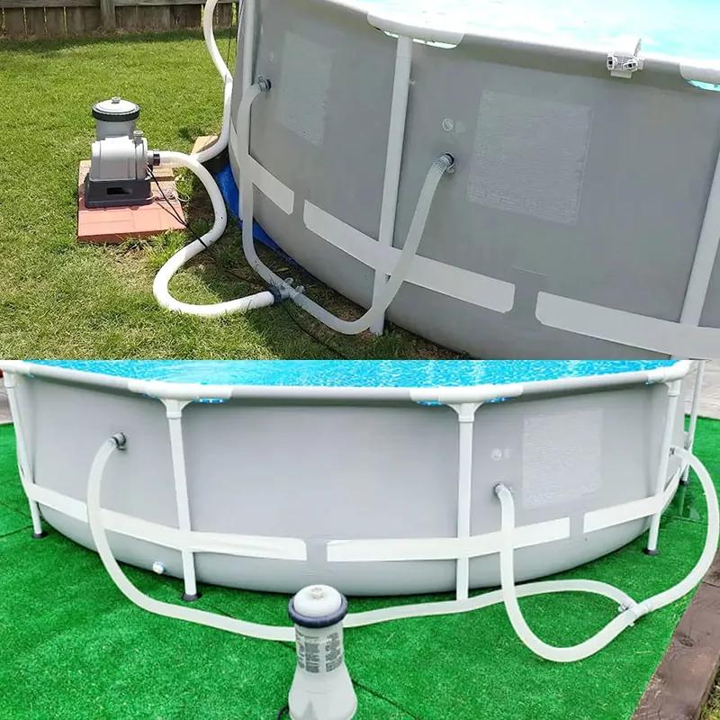 59" Length Hose 1.25" Diameter Filter Pump Hose for Above Ground Swimming Pools Filter Pump 330GPH 530GPH 1000GPH