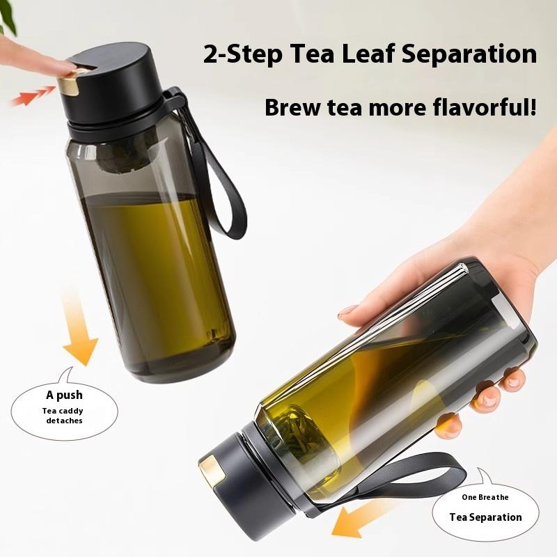 Gianxi Tea Cup Tea Separation Sports Water Bottle High Temperature Resistant Magnetic Absorption Large Capacity Water Cup