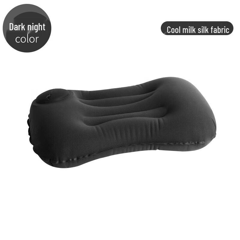 Travel Press-to-Inflate Foldable Cushion Pillow