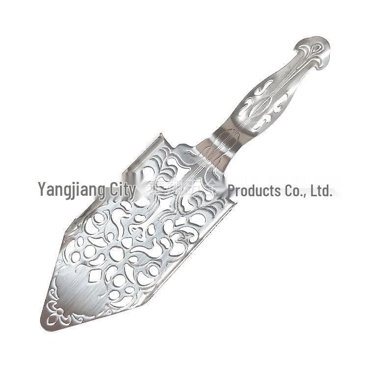 304 Stainless Steel Hollow Absinthe Sugar Cube Strainer - Cocktail Bar Spoon Tool