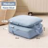 Travel Storage Bag With Memory Fabric For Luggage Organization And Clothing Packing