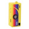 Schlüsselanhänger Daumenkamera Retro 1080P HD Kleiner Camcorder Vintage Tragbare Daumenkamera mit 0,96 Zoll Bildschirm Gelb
