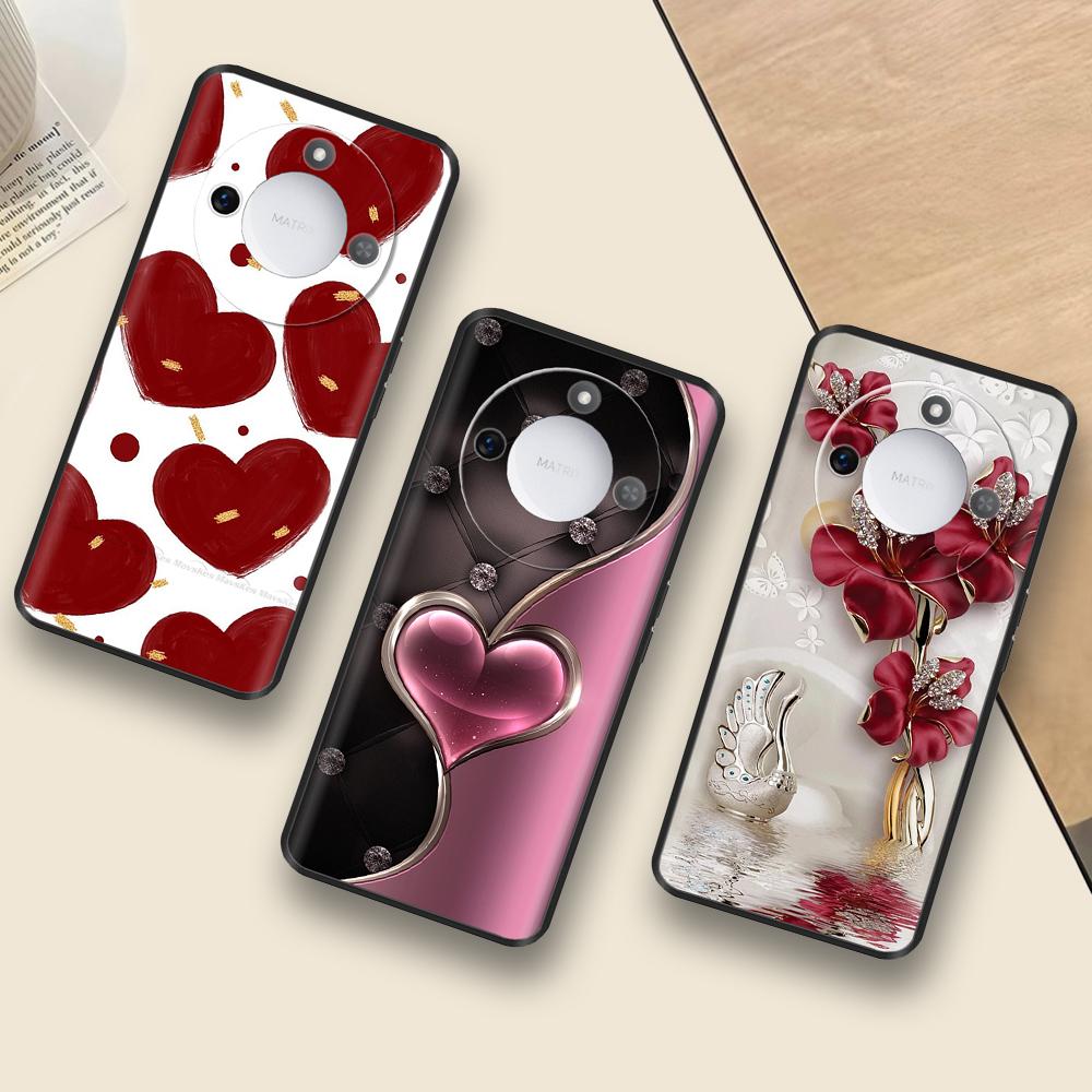 For Honor X60 Case Honor X60 Pro BRP-AN00 Cute Cartoon Painted Cover Soft TPU Phone Case For Honor X60 Pro X60Pro X60i 5G Bumper