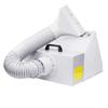 110-220V Portable Exhaust Filter Extractor Fan Set Model Turn Table Fiberglass Filter Sponges LED Airbrush Paint Spray booth Kit