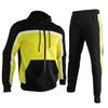 Men's Clothing Men's Fashion Brand Contrast Color Sportswear Set Hooded Autumn Jacket Sports Casual Suit