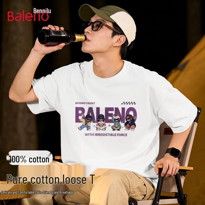 Baleno Men s Hip Hop Graphic T-Shirt 2XL