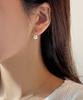Paul Brial Pointed Pearl Earrings Pybe0278