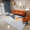 Living Room Geometric Carpet Rug Bedroom Bedside Rugs Home Sofa Table Decor Mat