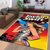 Pop Star Designed floor mat, suitable as a non-slip mat for the living room or bedroom sofa