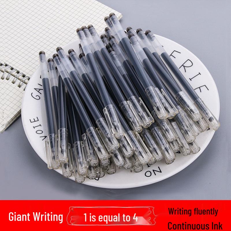 High-Capacity 0.5mm Neutral Pen - Red, Blue, Black for Office & Student Use