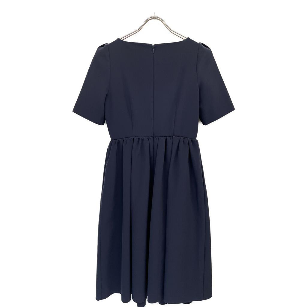 CELFORD CWF0201025 Navy Fit and Flare Short Sleeve Dress Dress 34 NavyUsed