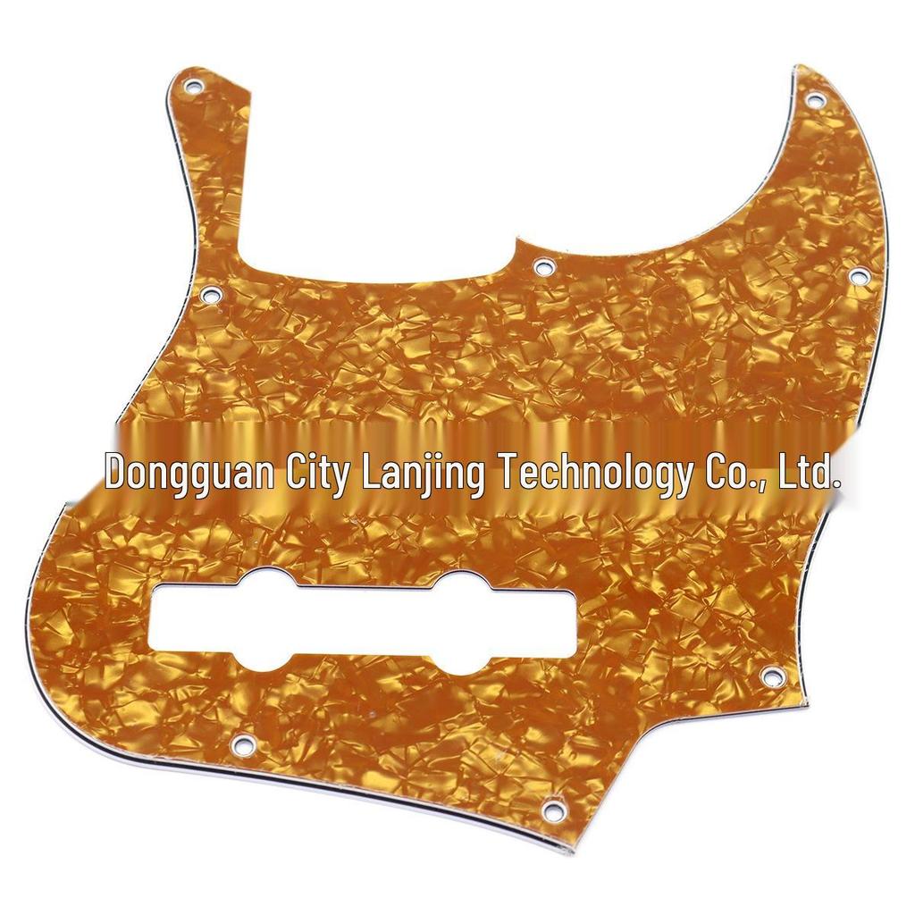 Battipenna a 10 fori per Jazz Bass a 5 corde, Protezione antigraffio, Multicolore