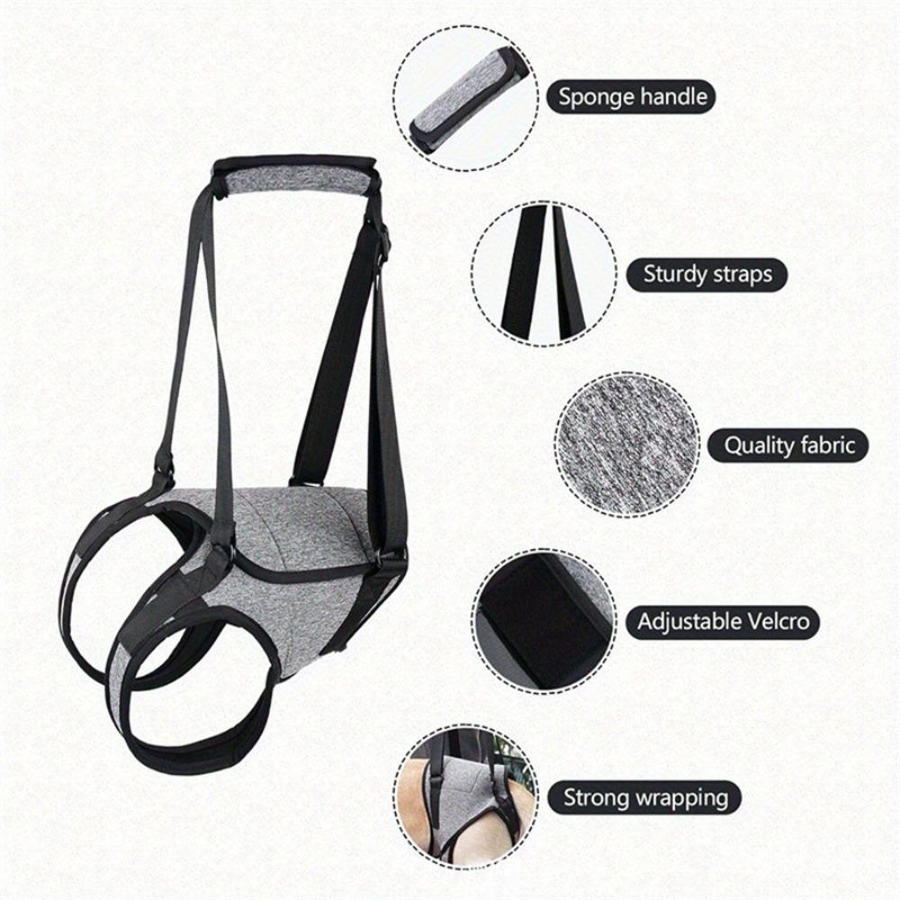Dog Hip Support Brace for Hip Dysplasia, Adjustable Dog Hip Brace with Lift Strap | Pain Relief for Dog Arthritis and Joint Hurt