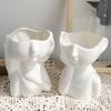 Ceramic Vase for Living Room Decor Girl Water Flower Vase Ornament